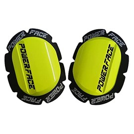 Power Face Wooden Knee Slider Classic Neon Yellow