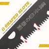 Folding Camping Saw Pruning Hand Saw, Portable Survival Saw Backpacking