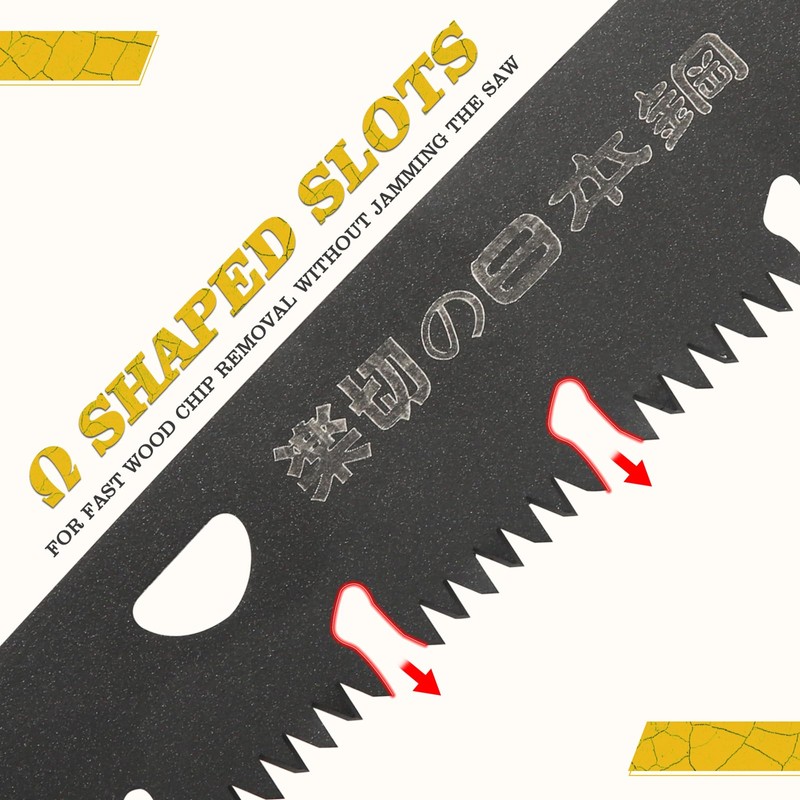 Folding Camping Saw Pruning Hand Saw, Portable Survival Saw Backpacking