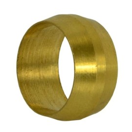 Brass Compression Fitting Ferrule [10CS] Sleeve Tube Fitting (5/8" Tube OD) Anillo de Compresion Para Tuberia