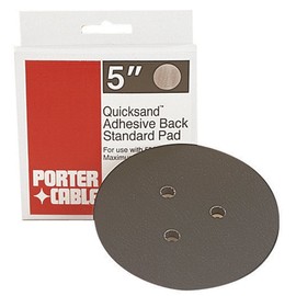 PORTER-CABLE 13900 5-Inch Standard Adhesive-Back Sanding Pad (for 332 Random Orbit Sander)-Inch