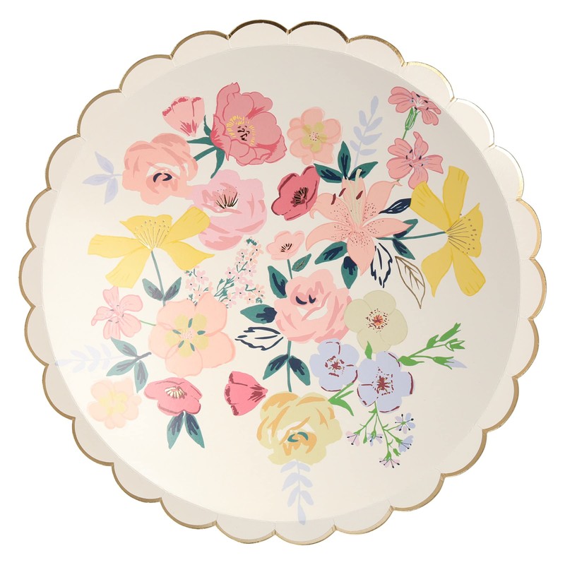 Meri Meri English Garden Dinner Plates