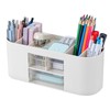 MumdoYAL Desk Organiser with 6 Compartments and 3 Drawers -