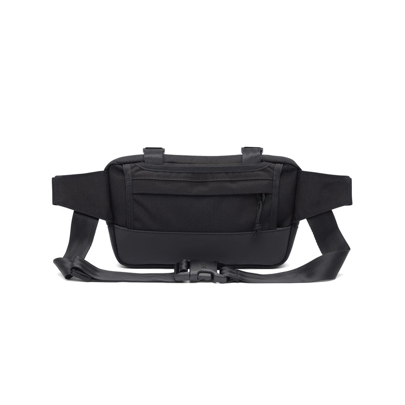 Chrome Industries Doubletrack Frame Bag, Black (Black 19-3911tcx), S, Frame