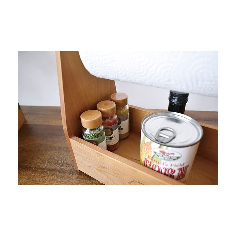 Contemporary Department Store, Camper Kitchen Paper Box, Brown, W11.0 x