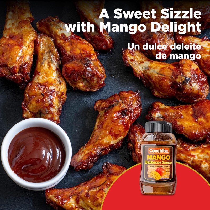 Conchita Mango BBQ Sauce, 14 oz - Cookout Essentials -