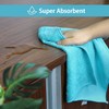 HOMEXCEL Microfiber Cleaning Cloth,50 Pack Cleaning Rag,Cleaning Towels with 4