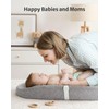 Blissful Diary Baby Changing Pad with Waterproof Lining Foam, Includes