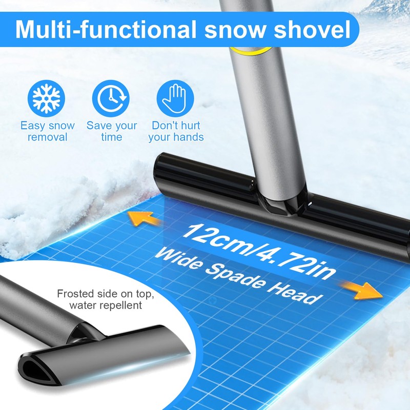 Theiuaoqwe Car Ice Scraper