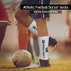 6 Pairs Soccer Socks Non Slip High Elasticity Soft Sports