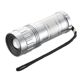 Ohm Electric Flashlight LED Handy Light, Waterproof LED Zoom Light, Sparkle, 800 Lumens, Slide Focus, Waterproof, Outdoor, Dimmable, IP66, ANSI Standards, Aluminum Body, LHA-SP332Z-S2 08-1033 OHM