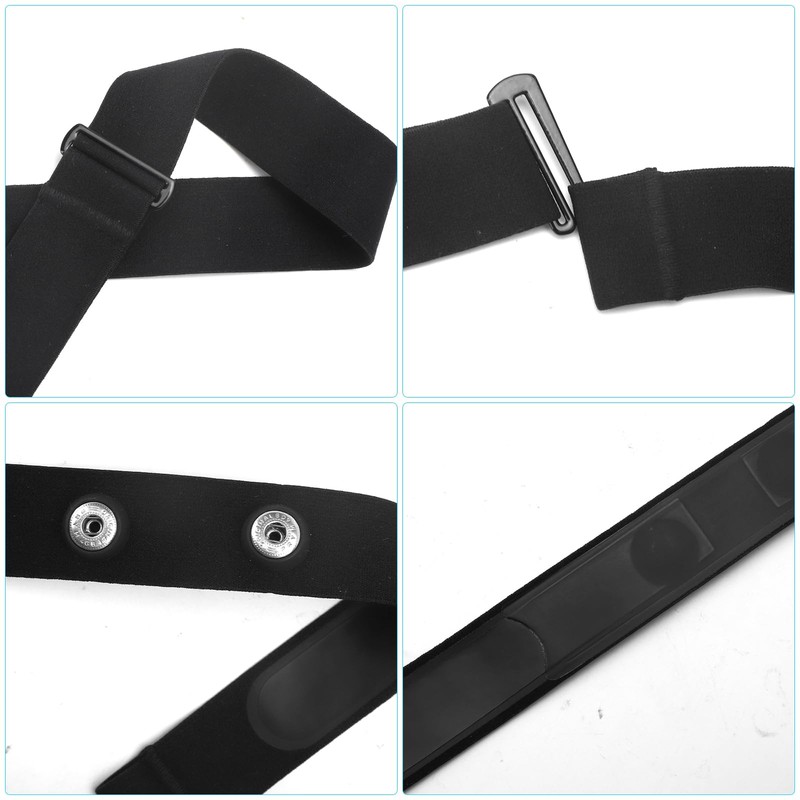Chest Strap Replacement Elastic, V3 Replacement Strap for ANT, Chest