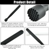 FIBOUND 2 Stück Eiszerkleinerer, Krautstampfer Crusher, Kunststoff Cocktail-Stößel, Mojito Stampfer,