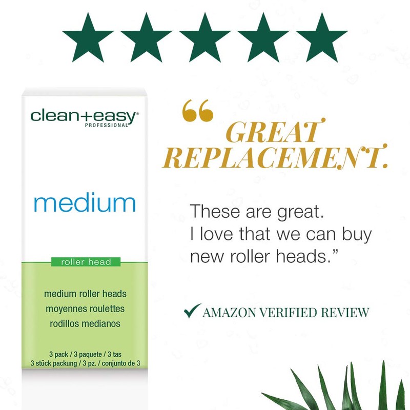 Clean + Easy Medium Roller head, Bikini Roll-on Waxing System,