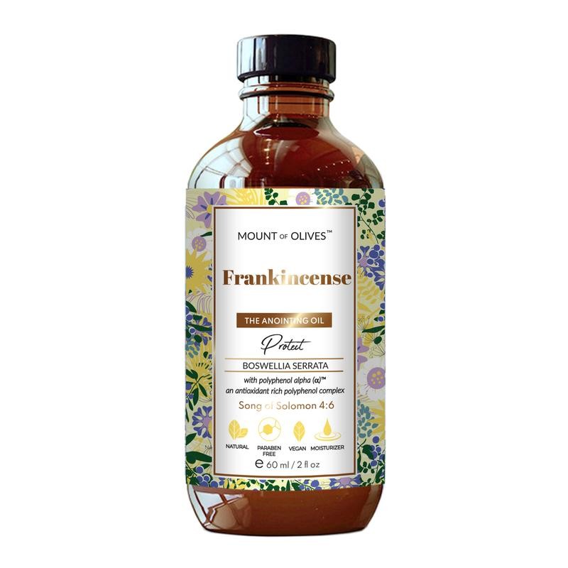Mount of Olives Frankincense Anointing Oil With Cosmeceuticals Derived from