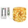 Clearhill USB Fairy Lights 1Pack,33ft/10M Warm 100LED USB Cooper Wire