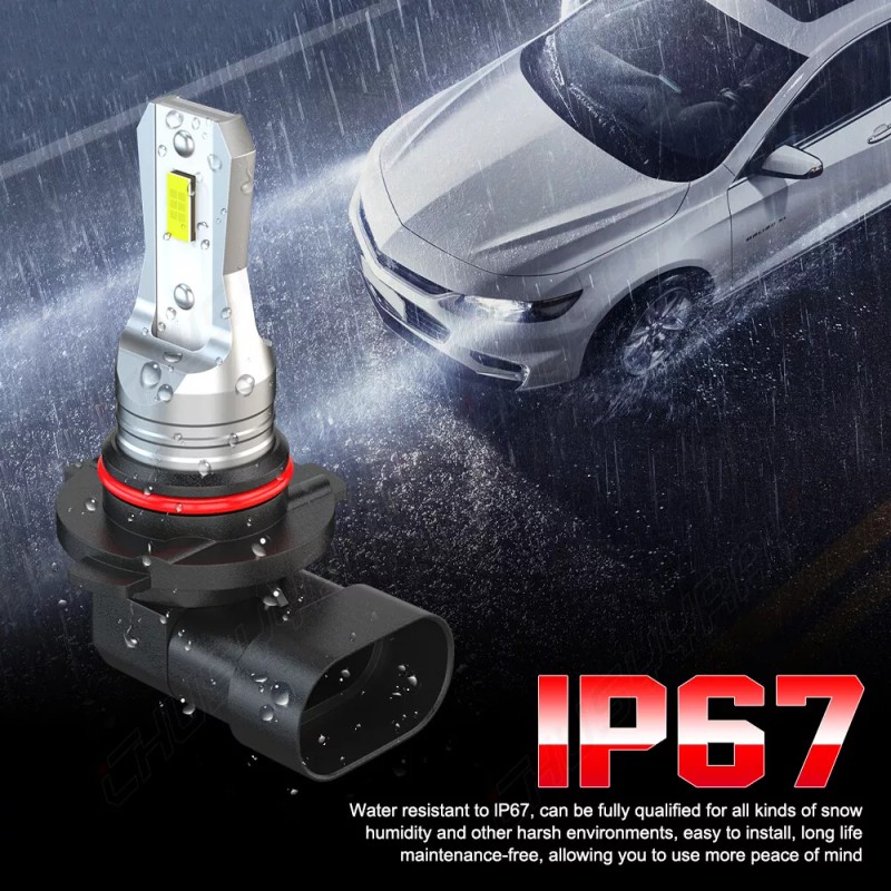 CHUSYYRAY 9005 9006 LED Headlights High Low Beam Bulbs 100W
