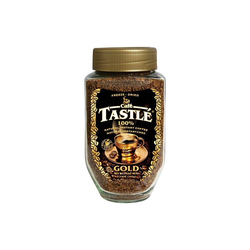 Cafe Tastle Gold Freeze Dried Instant Coffee, 7.14 Ounce