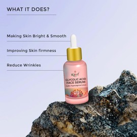 Krivi Herbals Glycolic Acid Face Serum Fades Hyper-Pigmentation 30ml (Pack Of 1)