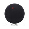 37mm Single Dot Squash, Rubber Squash Racket Balls Professional Player
