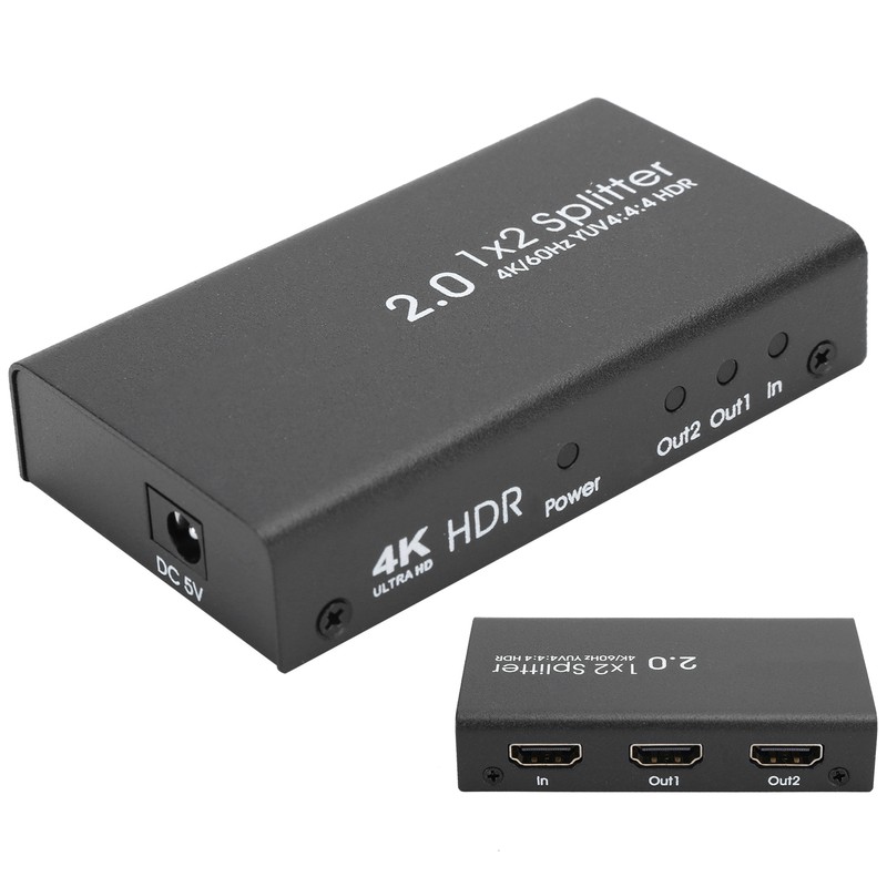 HDMI 2.0 Splitter Full HD 4Kx2K Video HDMI Switcher in