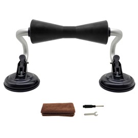 Codinter Kayak Roller, Kayak Loader with Rubber Roller Strong Suction Cups Mount for Car SUV Loading on Roof