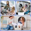 8pcs Laundry Strap with Buckle, Multipurpose Strap Replacement Wash Care