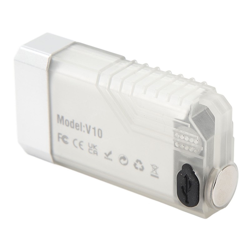 EDC Flashlight Sound Light Warning 365nm Purple Light 1000 LM