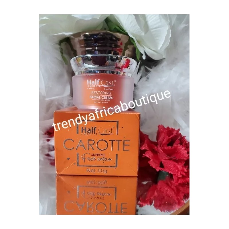 pure carrot 2pcs Half- C Carotte Supreme Facial Cream &
