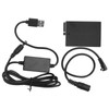 LPE8 Dummy Battery DC Coupler Power Adapter with USB Drive