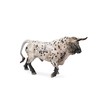 Deqube Bravo Sabanado Trotando Bull Figure, White, 17 x 8