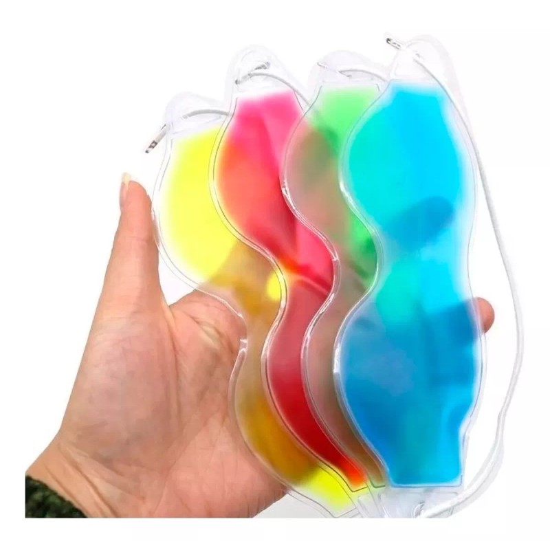 Mafab Set Rodillo Jade +guasha Masaje +cepillo Facial +antifaz Gel