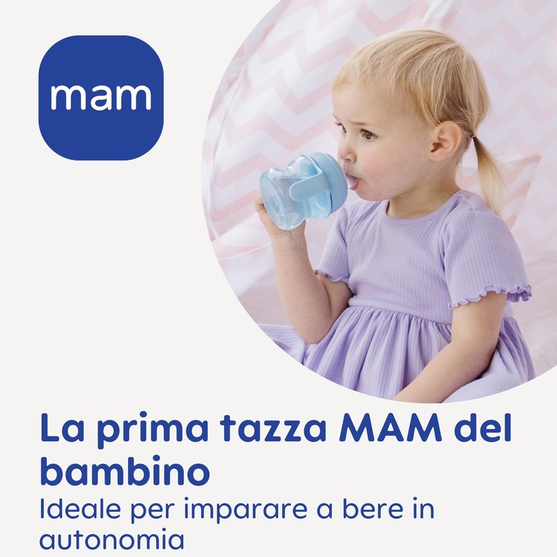 MAM Starter Cup with Non-Slip Handles and Spout 4 Months