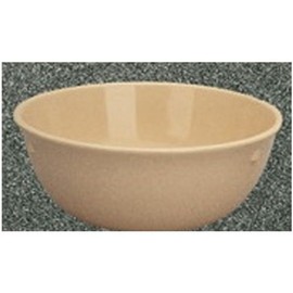 Yanco NS-314T Nessico Nappie, 11 oz Capacity, 1.75" Height, 4.75" Diameter, Melamine, Tan Color, Pack of 48