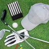 LOVMEAD Golf Scorecard Holder 1 Pack of 4 Pencils, Leather