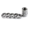 HilBeliFU 10Pcs 10x15x4mm Bearings, Double Shielded 6700ZZ Thin Bearing, Steel