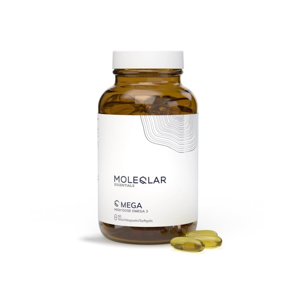 MoleQlar MoleQlar Omega 3 90 Kapseln - hochdosiert mit 1000mg