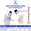 [Patent]CKE 40 Pack T316 Marine Grade Stainless Steel 30 Degree