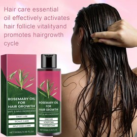 Organic Rosemary Oil for Hair growth, Rosemary essential Oil, Rosemary hair serum, Growth Slows Loss, Restores Volume&Rid Of Itchy and Scalp, For Men Women Organic Hair Growth