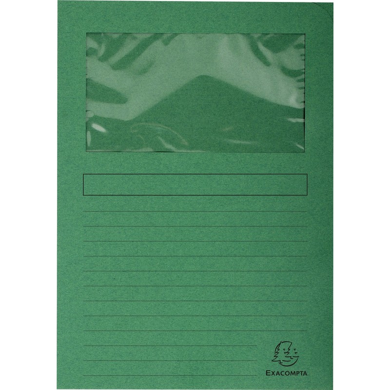 EXACOMPTA 50200E Wind Folder, Set of 10 Colors