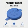 QEXUJOW Fuel Cap, 3 Pack Windscreen Washer Fluid Reservoir Caps,