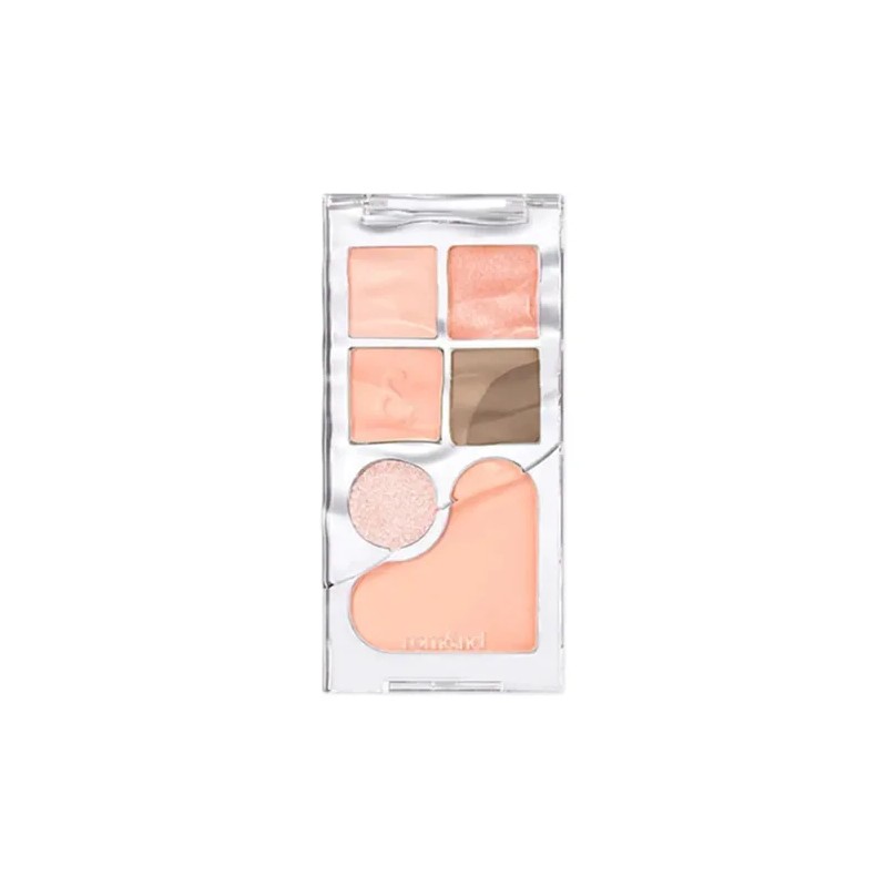 Romnd Romand Bare Layer Palette Sombra Con Blush Ojos Rubor