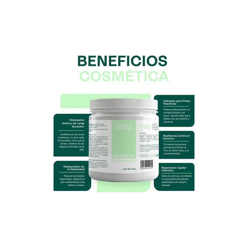 Manteca Amazonica De Cupuacu Copoasú Natural 500g