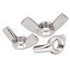 20Pcs Metal M6 Wing Nuts High Strength M6 Wing Butterfly