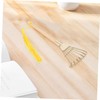 IWOWHERO Meditation Rake for Zen Garden Mini Zen Garden Metal