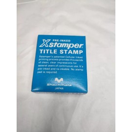 Xstamper Vintage Xstamper "CERTIFIED MAIL" Red Ink Stock No. 1318