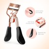 Kaasage Eyelash Curler for Lift and Curl, Professional Stainless Steel