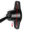 Universal F1 Style Side Mirrors Glossy Black Rear View Mirror