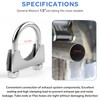 RP Remarkable Power, 1.5 inch U Bolt Exhaust Clamp, Muffler