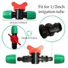 Tesmotor Garten Bewässerung System Schlauch Fitting Set, Garten Bewässerung Connector,